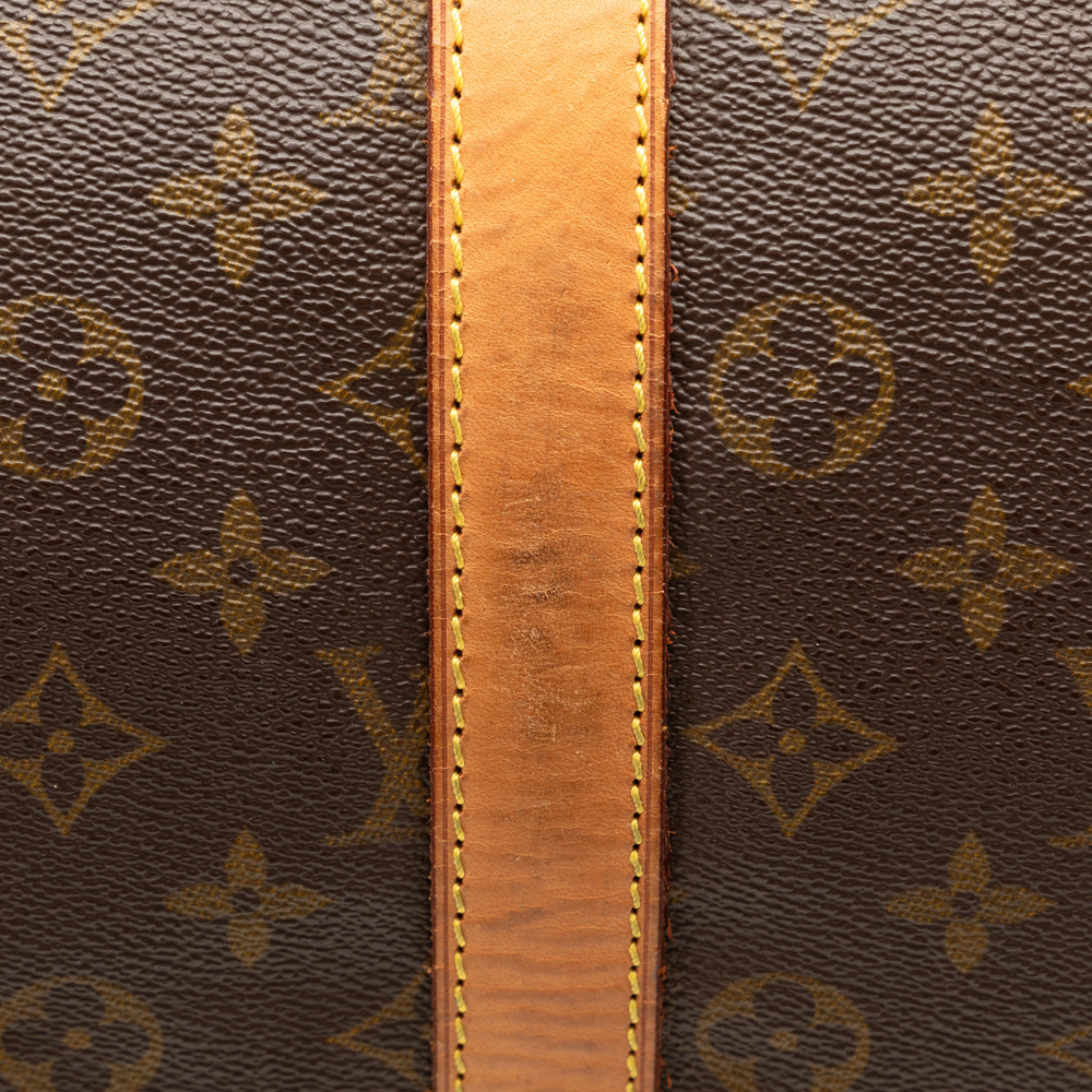 LOUIS VUITTON Monogram Keepall 55 Travel Bag - Picture 10 of 13